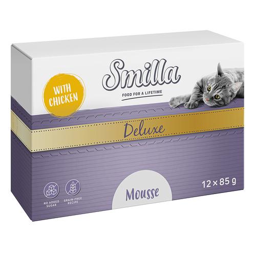 Smilla Deluxe Häppchen 48 x 85 g zum Sonderpreis! - Mousse mit Huhn