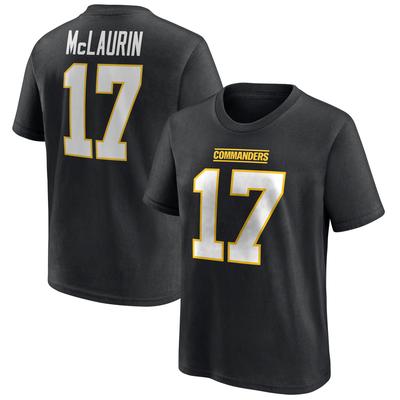 Washington Commanders Name und Nummer Grafik T-Shirt - Terry McLaurin 17 - Jugendliche Image