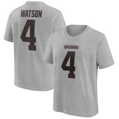 Cleveland Browns Name und Nummer Grafik T-Shirt - Deshaun Watson 4 - Jugendliche Image