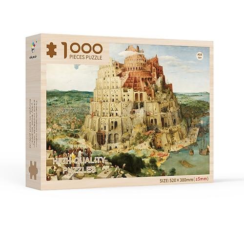 1000 Teile Holzpuzzle für Erwachsene, weihnachtliches personalisiertes Puzzlespielzeug