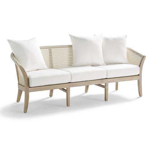Tumlin Seating Replacement Cushions - Sofa, Solid, Coral/Red - Frontgate