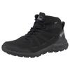 Wanderschuh JACK WOLFSKIN "WOODLAND 2 TEXAPORE MID W", Gr. 40, schwarz (schwarz, grau), Synthetik, Textil, sportlich, Schuhe, wasserdicht