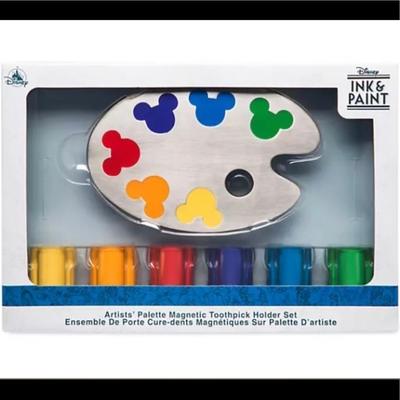 Disney Accessories | Ink & Paint Toothpick Holder | Color: Blue/Red | Size: Os