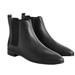 J. Crew Shoes | J. Crew Leather Chelsea Ankle Boot Women’s 7.5 Black Capsule Pull On | Color: Black | Size: 7.5