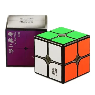 [Ecube] yj yupo 2x2x2 magnetische Geschwindigkeit Magic Cube Upgrade Magnet tasche Mini Cube 2x2 Image