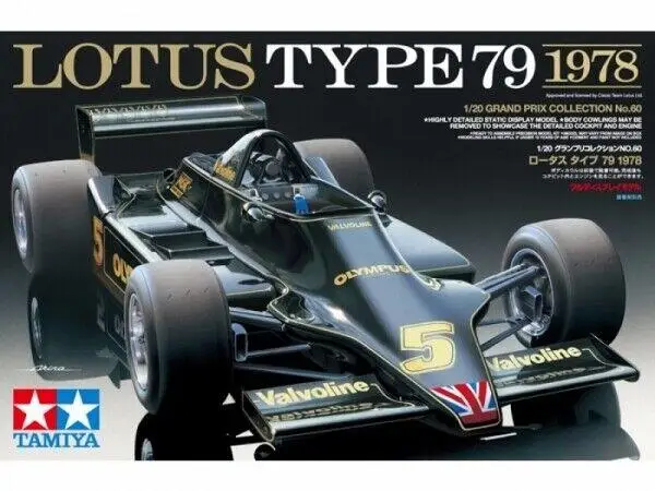 Tamiya 20060 1/20 F1 Auto Modell Kit John Player Team Lotus Typ 79 '78 M.Andretti