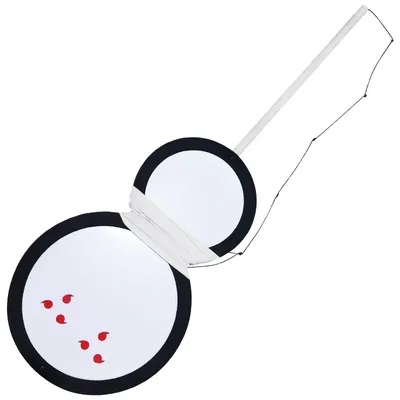 Anime Cosplay Sharingan Fan Uchiha Obito Waffe Qualität PVC Requisiten 150cm Kostüm zubehör Image