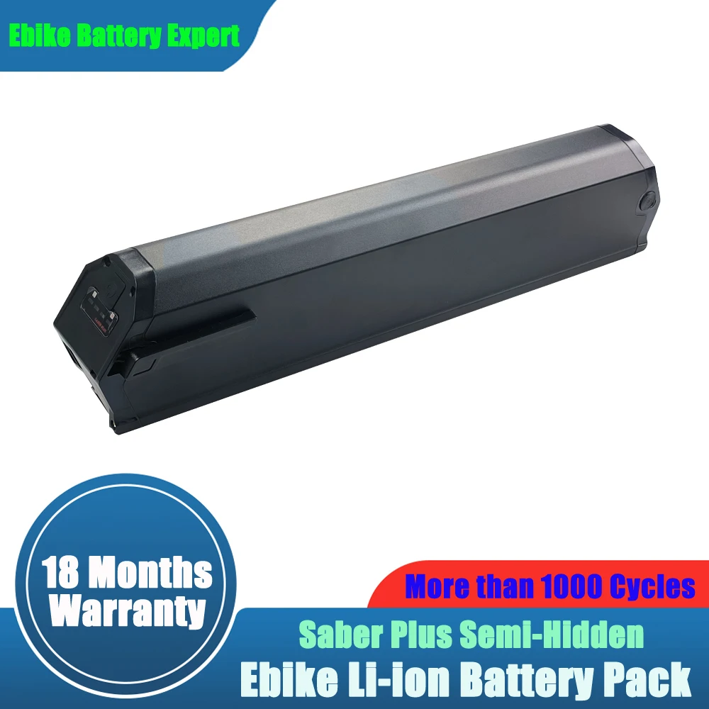 Ersatz 48V 17Ah abnehmbarer Lithium-Ionen-Akku für 500W 750W Shengmilo MX03 Mountainbike Image