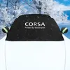 Ganzes Set Auto Windschutz scheibe Schneedecke Zubehör für Opel Corsa c d e f a b gsi 1,6 t opc