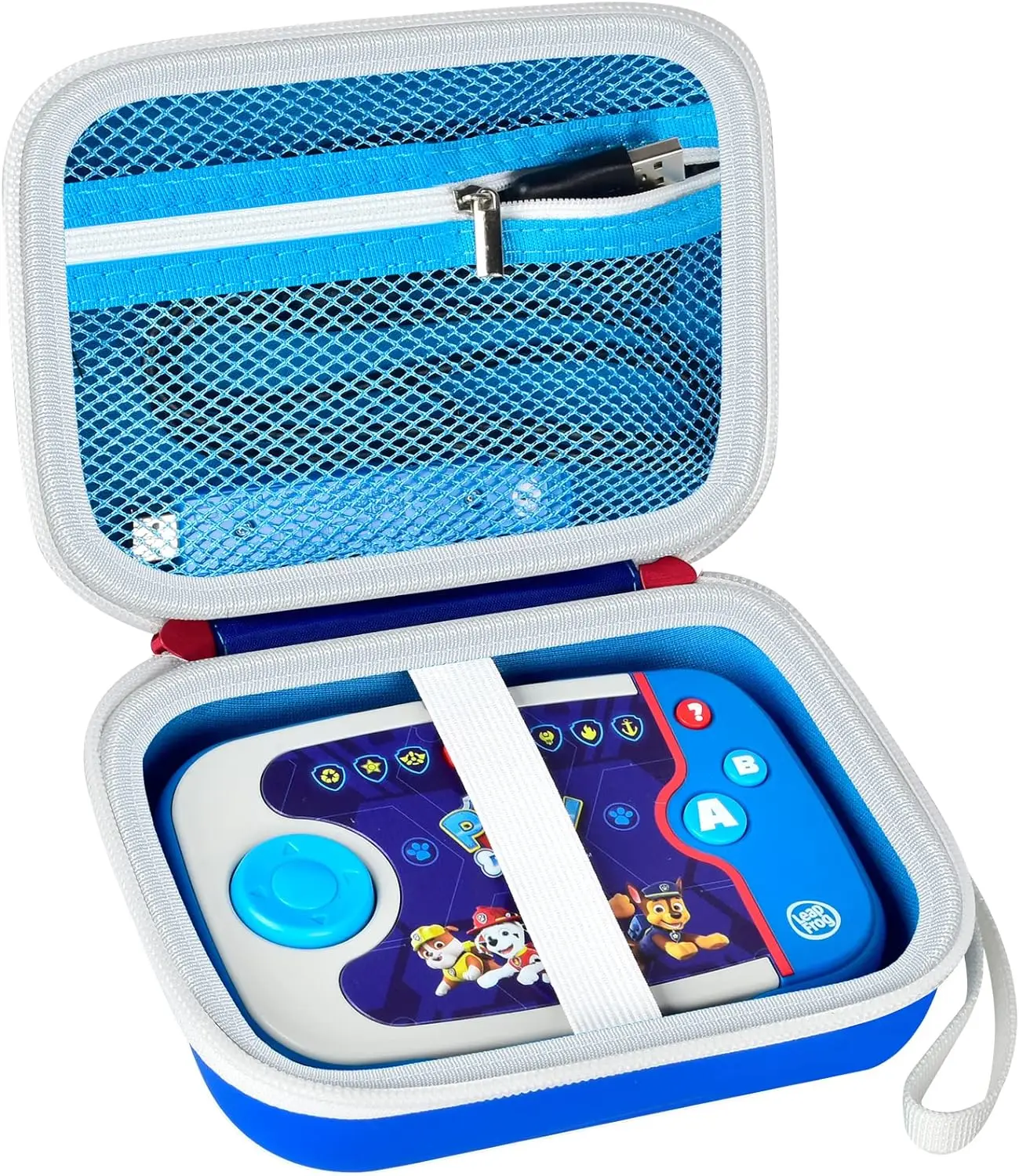 Hülle kompatibel mit Leapfrog für PAW Patrol Learning Videospiel. Aufbewahrungshalter für Lernspielzeug, Organizer für kabellose Controller