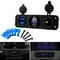 Steckdose Ladegerät Dual USB Auto ladegerät Adapter 2.1a schnelle mobile Leistung 12/24V Voiture Voltmeter für Auto Motorrad LKW Marine