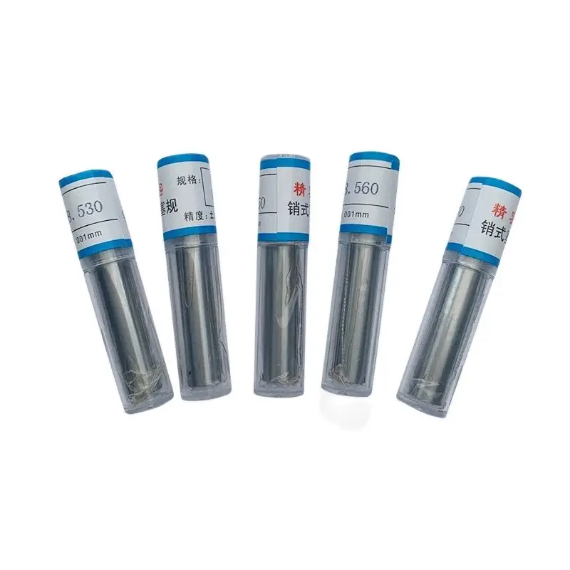 Pin Gauge 1.00-2.00mm-3.00mm-4.00-5.00-6.00-9.99 step 0.001mmPlug Gauge Hole Gauge set pin Measuring Tool Single stick