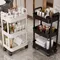 Hot Household Multi-layer Small Cart Storage Rack Floor To Floor Kitchen Bedroom Bathroom Storage