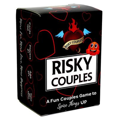 Risk Couple Full English Romantic Couple Game Card Deep Conversation