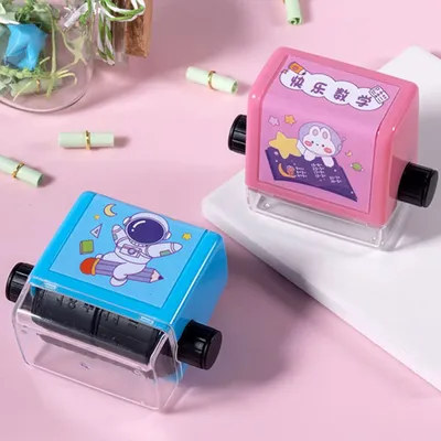 in Addition and Subtraction Teaching Toys For Kids Double-Head Roller Digital Teaching Stamp Within