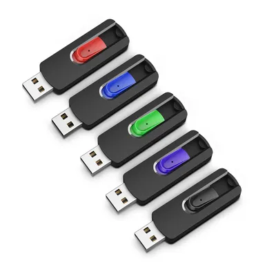 KOOTION U200 5pcs/lot Color Pen Drive 64GB 32GB 16GB 4GB 2GB 1GB Flash Drive Pendrive Waterproof