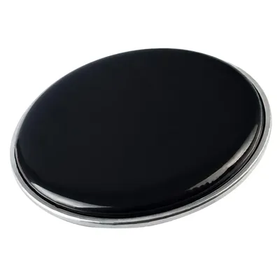 8inch Polyester Film Skin Drum Skin Banjo Head Skin Replacement Parts for Banjos&Drums Black