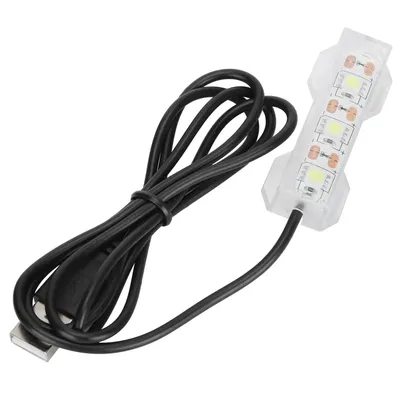 Mini LED Aquarium Light for Small Fish Tanks & Water Plants - Soft Desktop Fish Tank Decoration Lamp