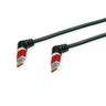 ROLINE USB 2.0 Kabel, Typ-C - Typ-C, ST/ST, 360° Rotation, schwarz / rot, 1 m