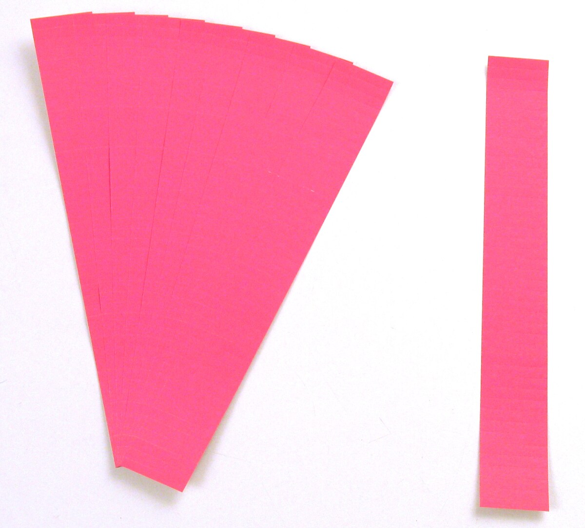 ULTRADEX Einsteckkarten für 15mm Einsteckschiene 40x12mm magenta VE=220 Stück Image
