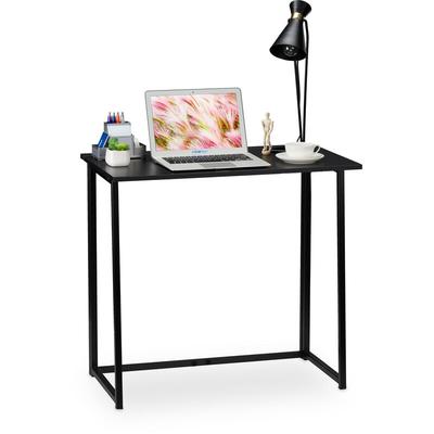 Schreibtisch klappbar, platzsparender Bürotisch zum Klappen, Home Office, Jugendzimmer,