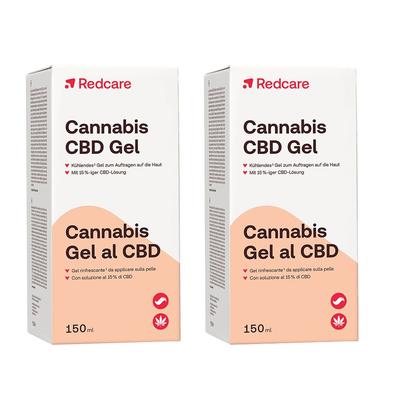 Redcare Cannabis CBD Gel Doppelpack 2x150 ml Image