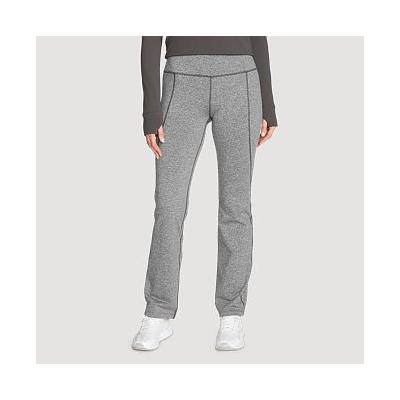 Eddie Bauer Women's Crossover Trail Adventure High-Rise Fleece-Lined Pants - Black/White - Size S