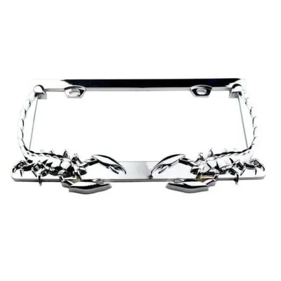 License Plate Skull License Plate Frame Suitable for US Regulations Motorcycle License Plate Frame