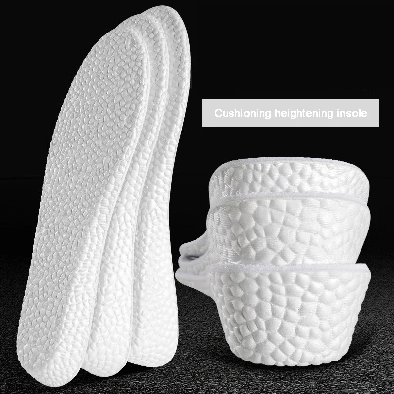 Einlegesohlen für Schuhe, atmungsaktiv, Heighten Heel Insert Pad Cushion, Unisex, Höhenerhöhung, Einlegesohle, Boost, Mann, Damenschuhe, Turnschuhe Image