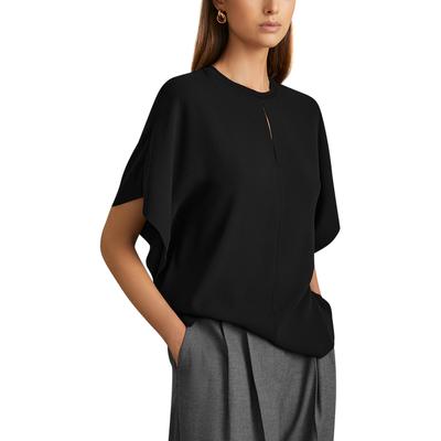 Reiss Tania Tee - Black