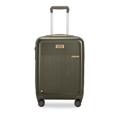 Briggs & Riley Sympatico 3.0 Global Carry On Expandable Spinner Suitcase - Olive