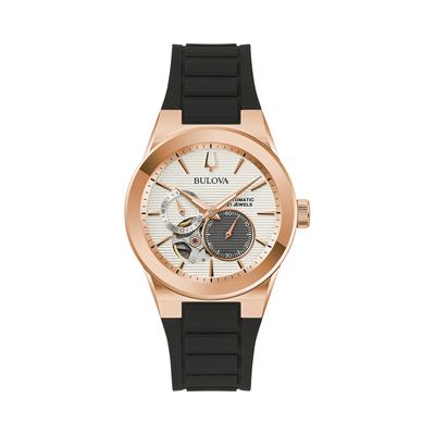 Bulova Modern Millennia Watch, 38mm - White/Black