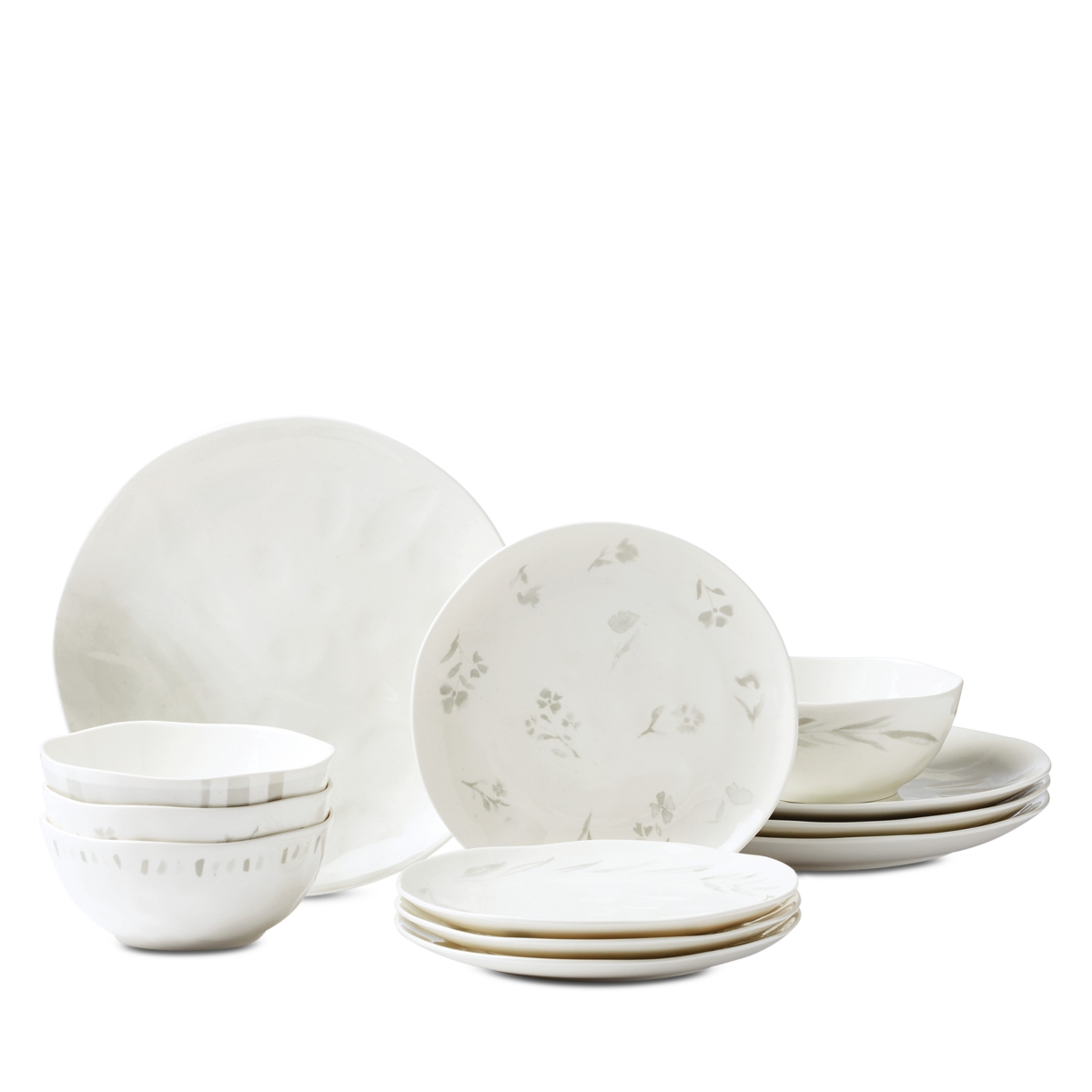 Lenox Oyster Bay 12-Piece Dinnerware Set - White
