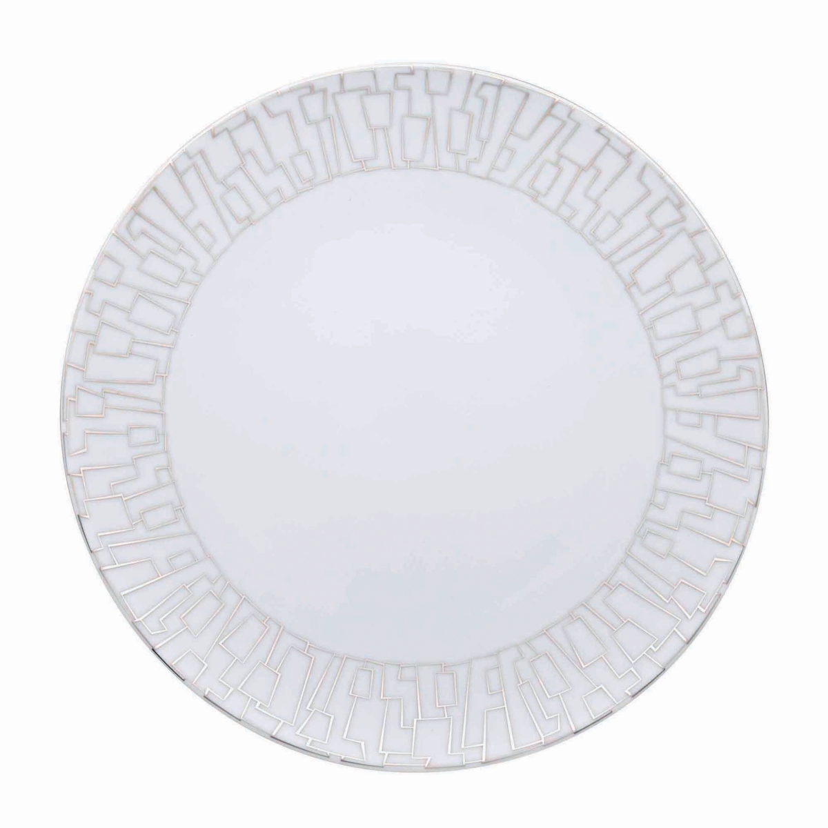 Rosenthal Tac 02 Skin Platinum Dinner Plate - Platinum