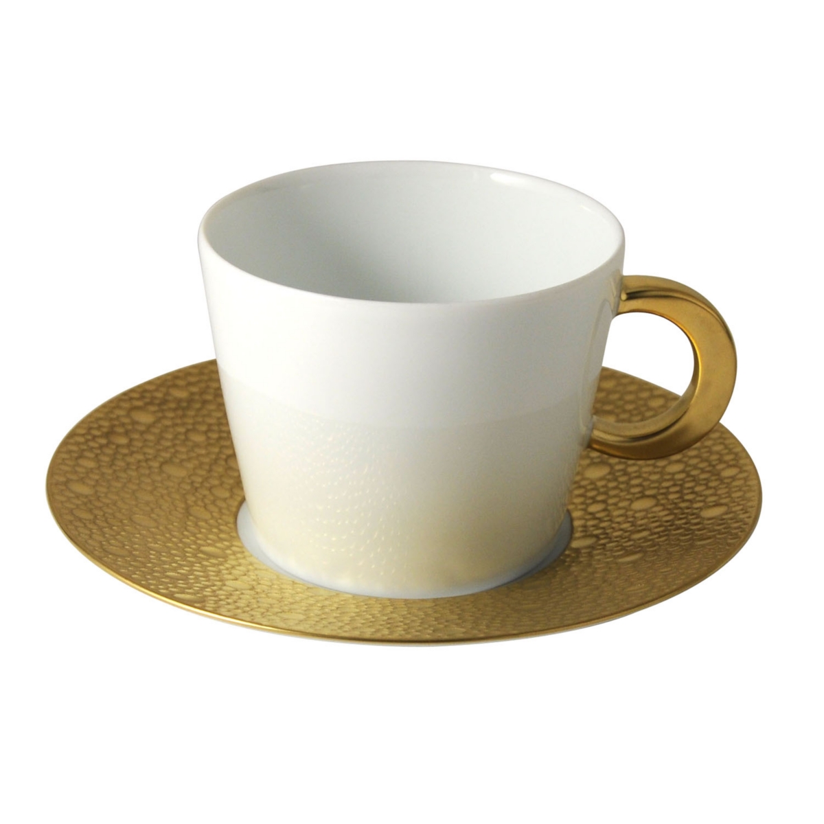 Bernardaud Ecume Gold Tea Saucer - Gold