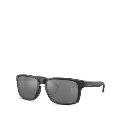 Oakley Men's Holbrook Polarized Square Sunglasses, 57mm - Black/Gray Polarized Solid