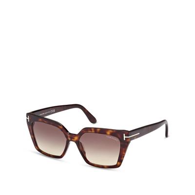 Tom Ford Winona Cat Eye Sunglasses, 53mm - Havana/Brown Gradient