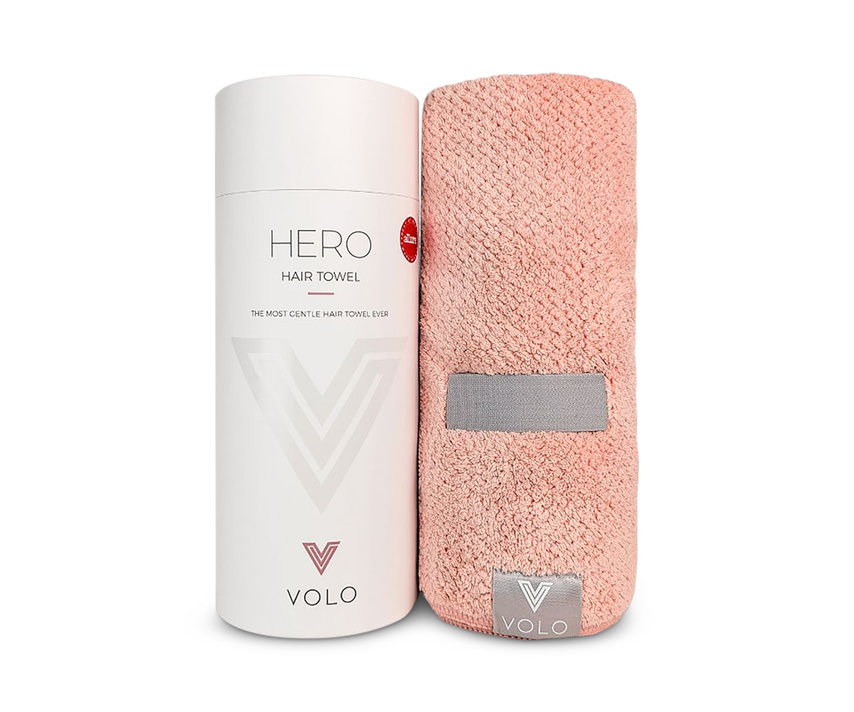 Volo Beauty Hero Hair Towel - Cloud Pink