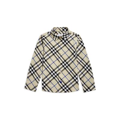 Burberry Boys' Owen Check Dress Shirt - Little Kid, Big Kid - Lichen Ip