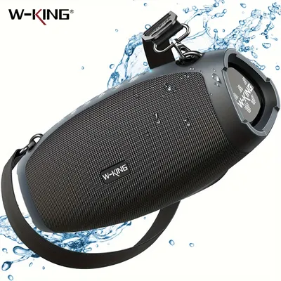 W-KING 70W Waterproof Portable Loud Bluetooth Speaker, Wireless Outdoor Boombox SubwooferTriple
