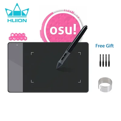 HUION 420 Graphics Tablet OSU Gaming Digital Pen Tablet For Drawing 4x2.23 Inch Signature Pad