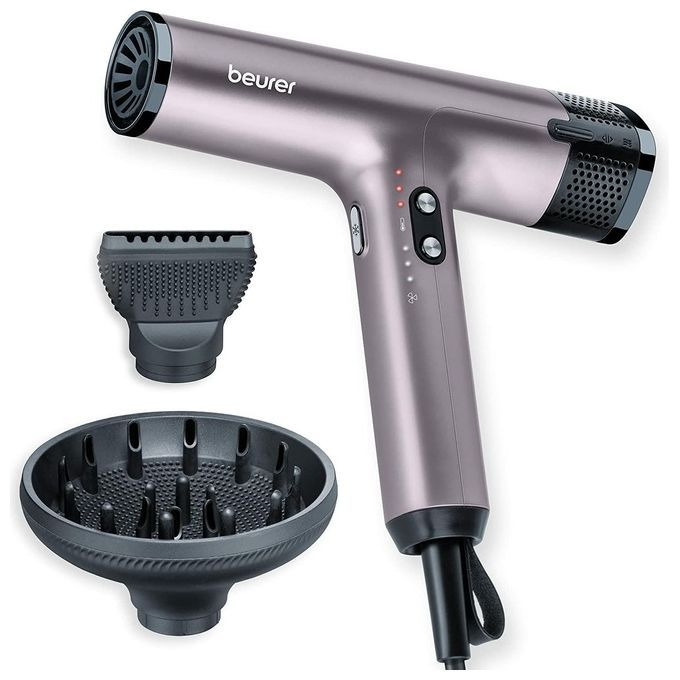 Beurer Asciugacapelli HC 100, Phon Potente da 1700 W per un