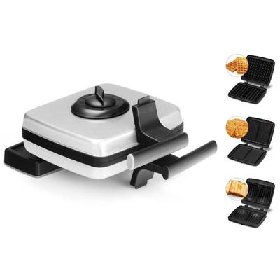 Waffel-croque 1200 w schwarz und grau Frifri FRI022814512GRP