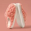 pantofole di cotone per la casa da donnaamp;pantofole invernali calde con suola spessa da uomo con design antiscivolo, simpatiche pantofole da coppia per il massimo comfort