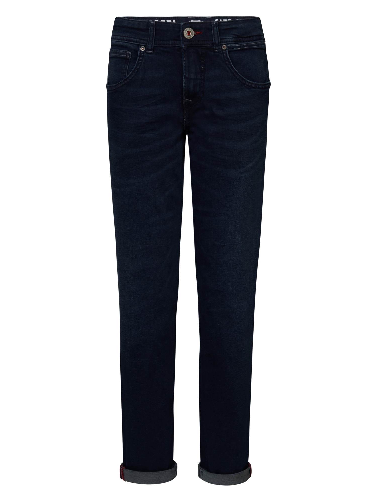 5-Pocket-Jeans PETROL INDUSTRIES "Russel Regular", Jungen, Gr. 134, N-Gr, blau (schwarz faded), Denim/Jeans, Obermaterial: 83% Baumwolle, 15% Polyester, 2% Elasthan, regular fit, Jeans, for BOYS Image