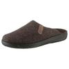 Pantoffel ROHDE "SOLTAU-H", Herren, Gr. 43, braun (mocca, meliert), Filz, klassisch, Schuhe, Hausschuh, Schlappen, Clog mit seitlichem Label