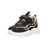 Sneaker ZIGZAG "Lassis", Kinder, Gr. 24, schwarz, Polyurethane, casual, Schuhe, mit praktischem und einfachem Klettverschluss