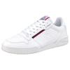 Sneaker KAPPA, Gr. 40, weiß (weiß, rot), Synthetik, Textil, kontrastfarbene Details, sportlich, Schuhe