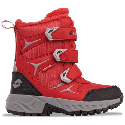 Klettstiefel LOTTO, Gr. 36, rot (rot, silber), Synthetik, mehrfarbig, sportlich, Schuhe Image