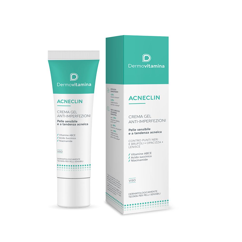 Dermovitamina Acneclin Crema Gel Anti-Imperfezioni 40 ml
